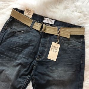 Paper Denim Cloth | Men’s Slim Straight Flap Jean